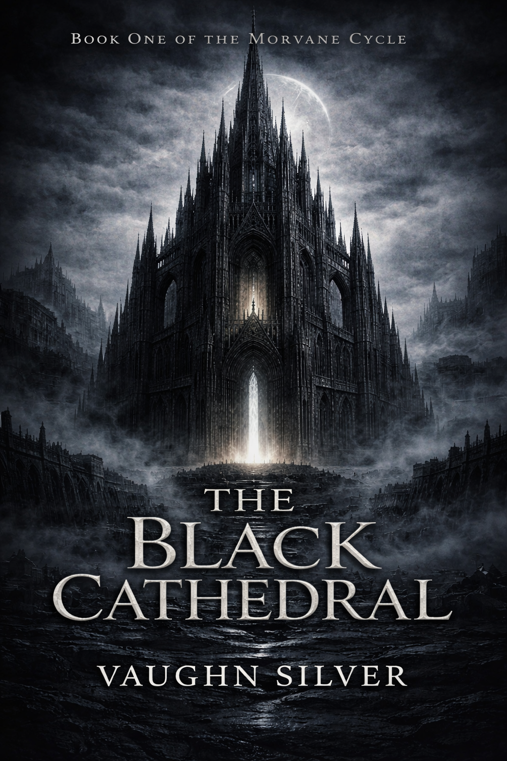 Cover of The Black Cathedral by Vaughn Silver